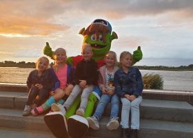Sjors met kids